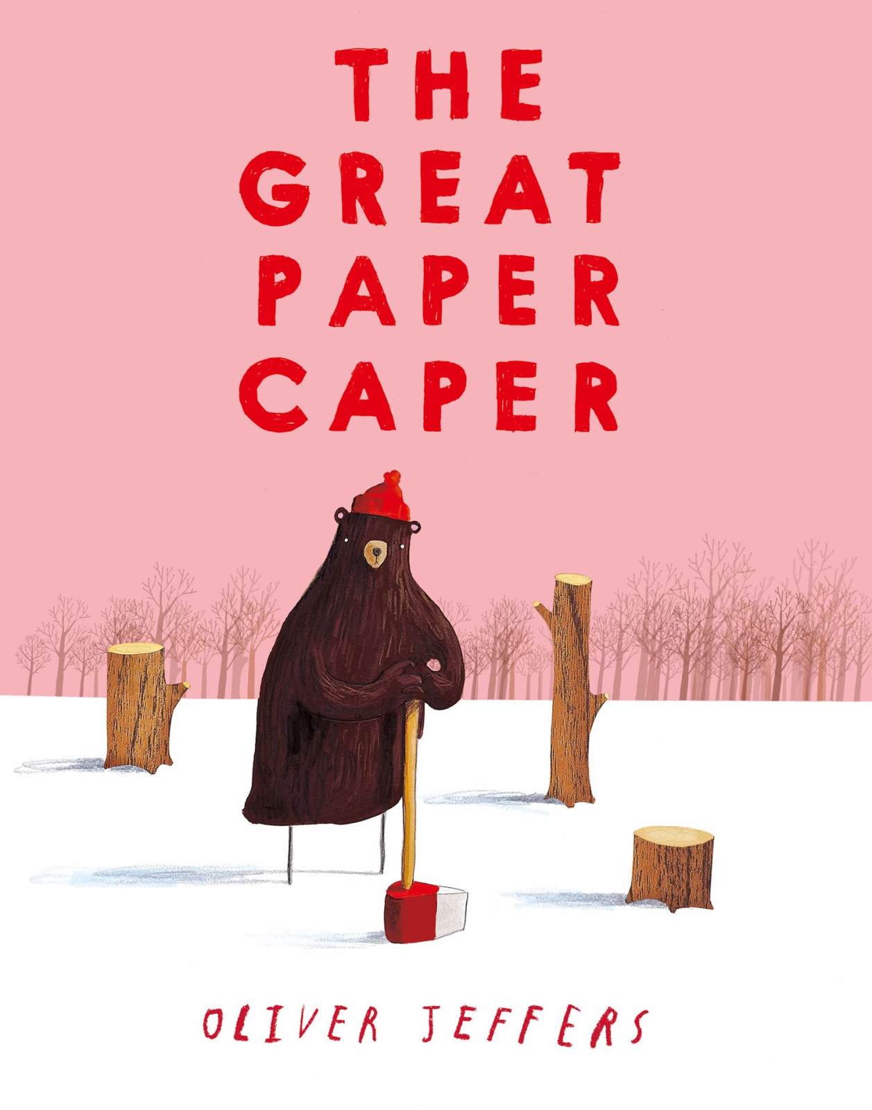 Cover of The Great Paper Caper by Oliver Jeffers